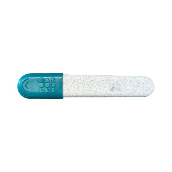 Caboodles Other - CABOODLES Vintage Travel Toothbrush Case Holder 90s White Speckle Teal Lid